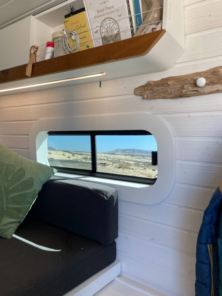 Schiebefenster rund im Campervan