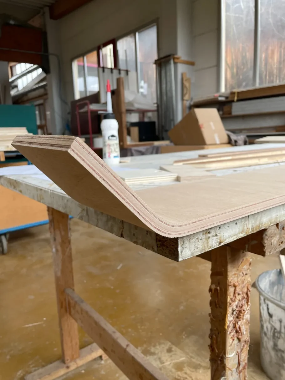 Formverleimte Möbel für den Camperausbau